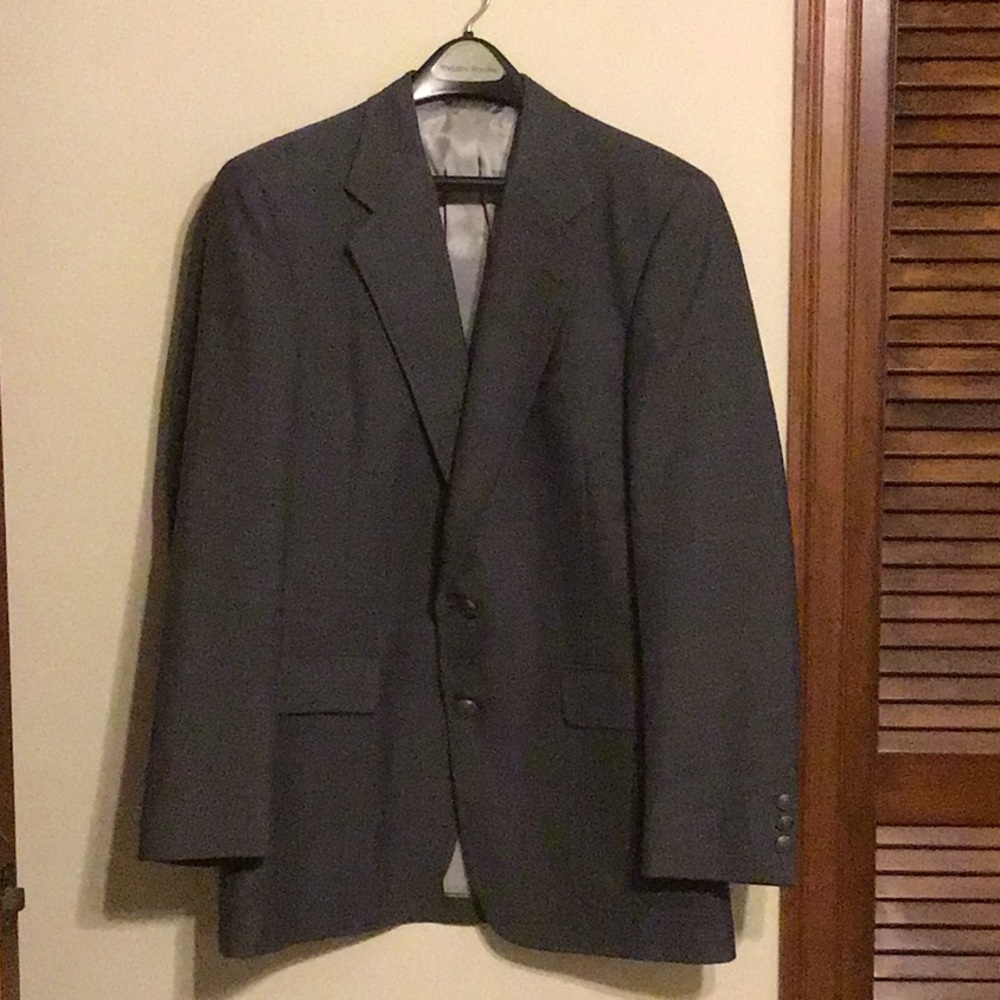 Men’s Hart Schaffner & Marx Gray Blazer Jack Nicklaus Golden Bear Yintage